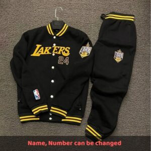 Custome Name, Number LAL Varsity Jacket & Sweatpants Set - XX290401