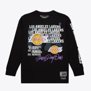 Los Angeles Lakers Hardwood Classics Mesh Fashion sweatshirt - XX280442