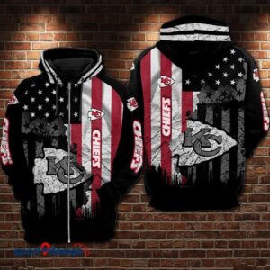 Kansas City Chiefs Leather Hoodie - XX051316