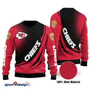 Kansas City Chiefs Leather Sweater - XX051306