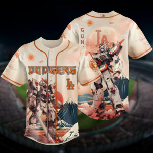 MLB x Gundam Anime Custom Baseball Jersey - NL1130625