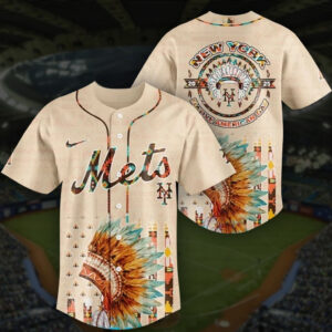 MLB x Native American Custom Baseball Jersey - NL42725