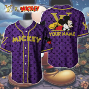 Mickey Luxury Brand Baseball Jersey 2025 - NHP040801